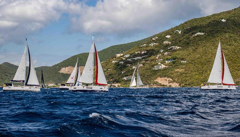 Bareboat fleet was won by Charlie Garrard's Sunsail 42 Smash/Dreamweaver - 2024 BVI Spring Regatta and Sailing Festival photo copyright Alex Turnbull / Tidal Pulse taken at Royal BVI Yacht Club and featuring the IRC class