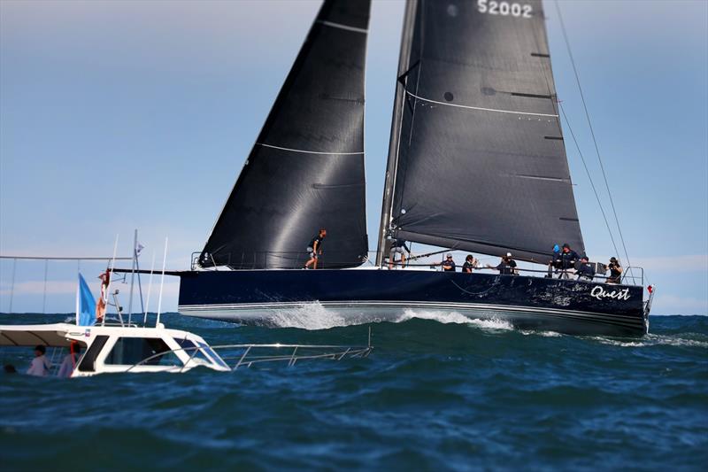 Lumpy sea conditions - SailFest Newcastle Regatta and Australian Yachting Championships Day 2 photo copyright Promocean Media taken at Newcastle Cruising Yacht Club and featuring the IRC class