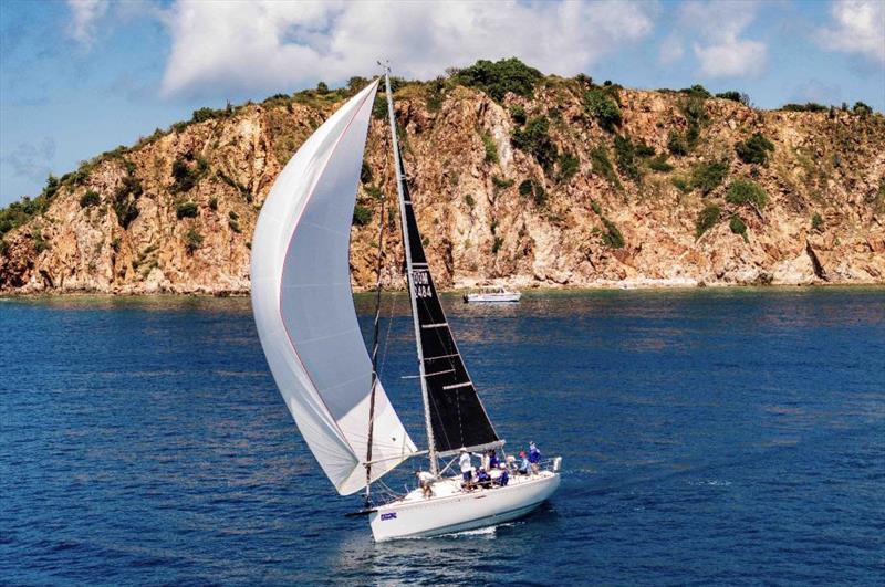 Lady M - BVI Spring Regatta photo copyright Alex Turnbull / Tidal Pulse Media taken at Royal BVI Yacht Club and featuring the IRC class