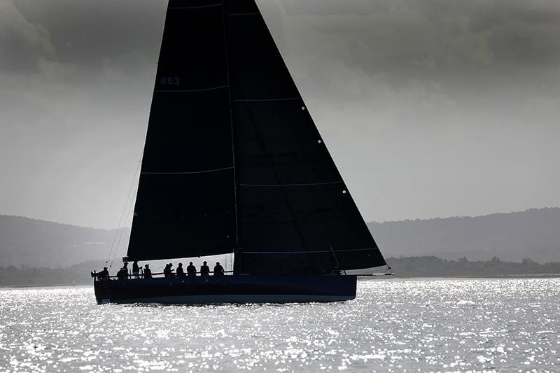 Sail Port Stephens Virago will be line honours favourite photo copyright Promocean Media taken at Newcastle Cruising Yacht Club and featuring the IRC class