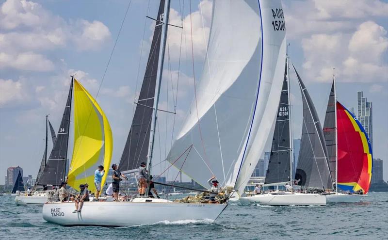 Bayview Mackinac Race photo copyright Martin Chumieki/Photo Element and Stephen Cloutier/Chicago YC taken at Bayview Yacht Club and featuring the IRC class