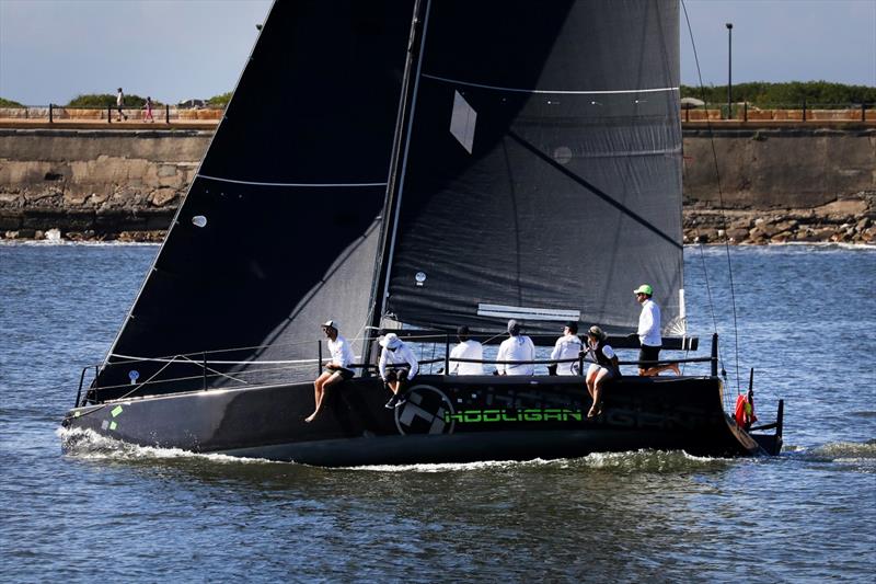 Newcastle Port Stephens line honours winner Hooliganz photo copyright Promocean Media taken at Newcastle Cruising Yacht Club and featuring the IRC class