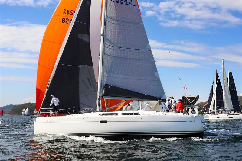 Sail Port Stephens Passage Series - Kookaburra 1st Div 3 photo copyright Promocean Media taken at Newcastle Cruising Yacht Club and featuring the IRC class