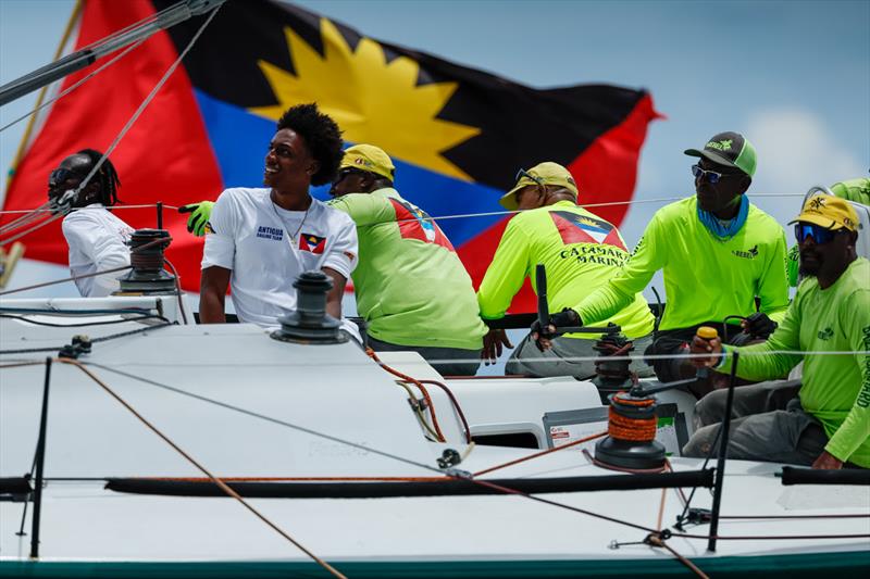 Sir Hugh Bailey's Farr 45 Rebel (ANT) - 55th Antigua Sailing Week photo copyright Paul Wyeth / pwpictures.com taken at Antigua Yacht Club and featuring the IRC class