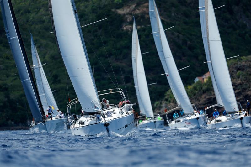 Three KH+P bareboats with teams from Germany are topping the class in Bareboat 3 - Antigua Sailing Week photo copyright Paul Wyeth / pwpictures.com taken at Antigua Yacht Club and featuring the IRC class