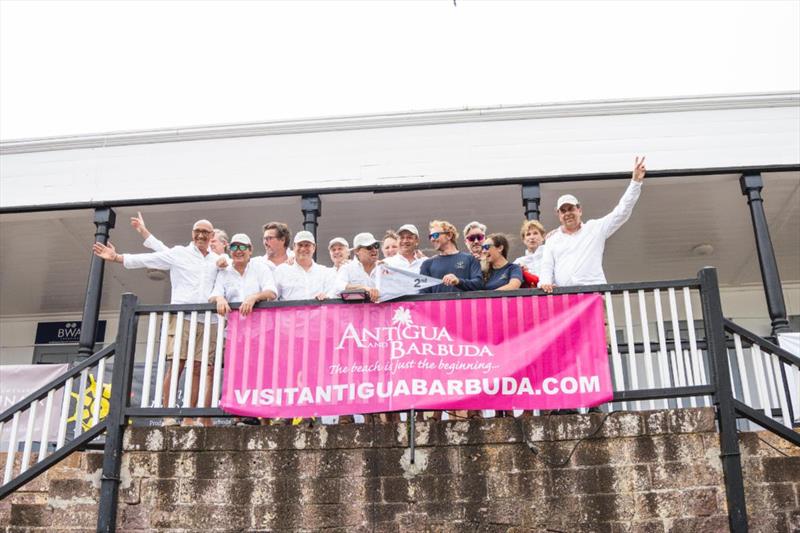 Prizegiving - Antigua & Barbuda Tourism Race Day 5 - Antigua Sailing Week photo copyright Takumi Media @takumimedia/Santasia Frith @Sffotografy1 taken at Antigua Yacht Club and featuring the IRC class