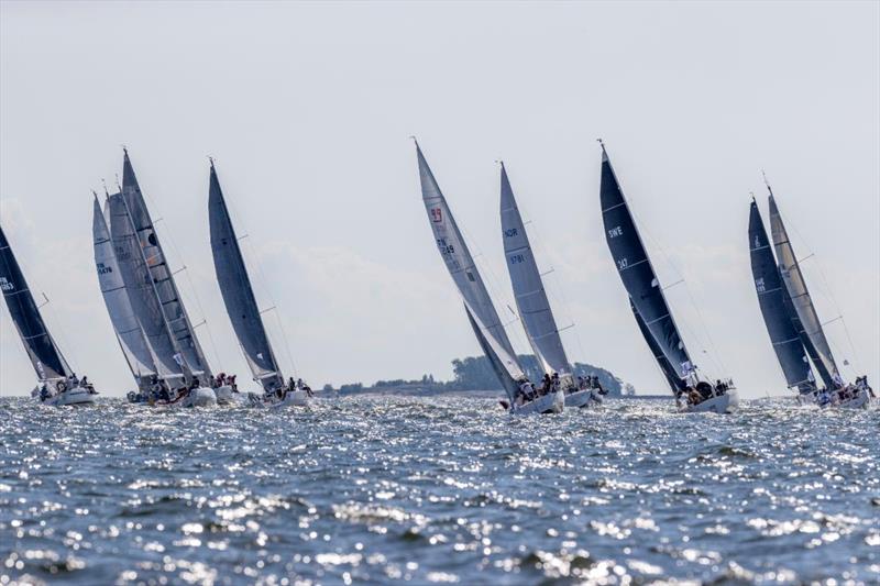 The IRC Two fleet took the first of three starts in the 635NM race - 2024 Roschier Baltic Sea Race day 1 - photo © Pepe Korteniemi / pepe@photex.fi