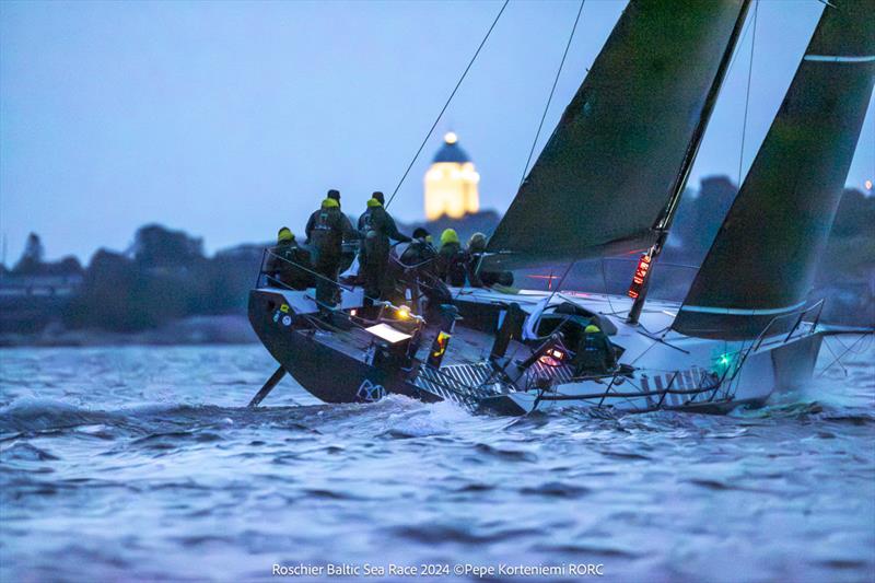 Niklas Zennstrom's Carkeek 52 Rán (SWE) completed the race in the early hours of Tuesday 30 July in Helsinki - photo © Pepe Korteniemi / www.photex.fi
