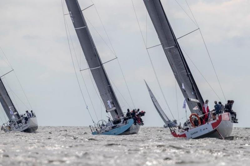Taavet Hinrikus' MAT 1220 Nola (EST) and Per Roman's JPK 1180 Garm (SWE) at the start of the race - photo © Pepe Korteniemi / www.photex.fi