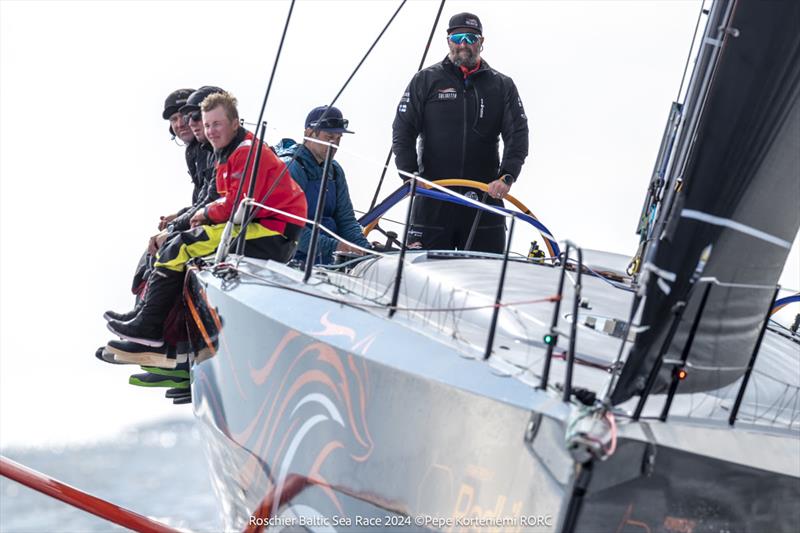 Arto Linnervuo at the helm of his Infiniti 52 Tulikettu Redkik (FIN) - photo © Pepe Korteniemi / www.photex.fi