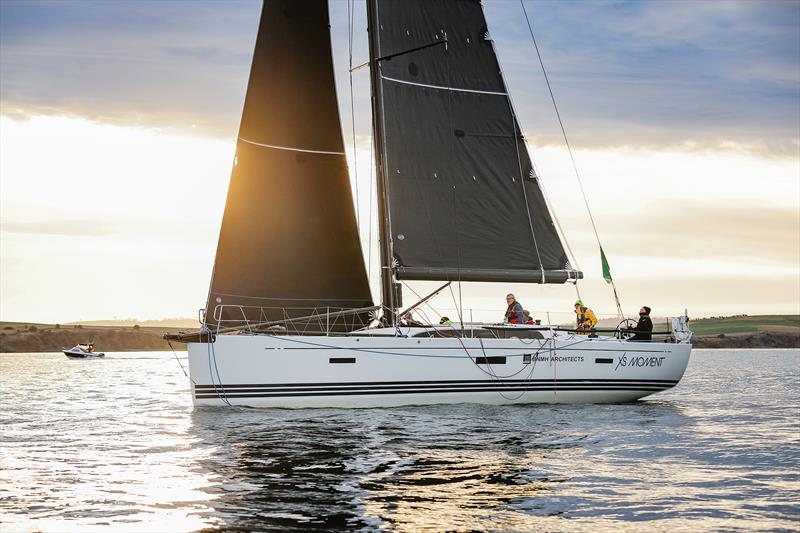 Sunrise sailing for XS Moment - 2024 Rolex Sydney Hobart Yacht Race - photo © CYCA | Salty Dingo