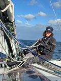 Lillian repairing on White Spirit - Melbourne Osaka Cup © Cyrus Allen