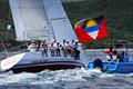 Another win in today's racing for Caccia Alla Volpe at Antigua Sailing Week