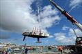 'Assassin' being craned in - Spring Series at Royal Temple YC day 1 © Peter Jackson