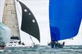 Roamance and V5 in full flight just before the first rounding mark - New Caledonia Groupama Race © Nic Douglass @SailorGirlHQ
