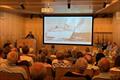 John Head presents a letter from one of the founders Andrew Bray - Celebrating 50 years of the Azores and Back race