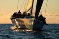 Smuggler approaches the finish to claim Overall Honours in the 2025 Noakes Sydney Gold Coast Yacht Race © CYCA | Ashley Dart