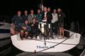 The Bacchanal crew on the dock at Southport Yacht Club after the 2025 Noakes Sydney Gold Coast Yacht Race © CYCA | Ashley Dart