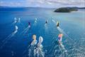 Hamilton Island Race Week fleet enjoying spectacular downwind conditions