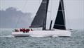 Lucky emerges from the murk to make her final approach to the finish line in Auckland - Finish Sydney Auckland Race - October 14, 2025