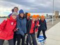 Female Clockwork crew during the 2025 Australian Women's Keelboat Regatta. Mary Ann 3rd from right © Clockwork team