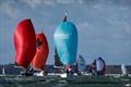 © Paul Wyeth / HWS Fleet, Double Trouble - Hamble Winter Series 2025 Race Week 4 © Paul Wyeth / HWS