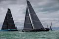 Black Jack 100 and Leopard 3 at the start of the 2025 Rolex Fastnet Race © RORC