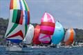 Colour in Pittwater inshore race - Pantaenius Pittwater Regatta