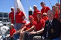 RYCT Commodore with 80th ROLEX Sydney Hobart Yacht Race volunteers