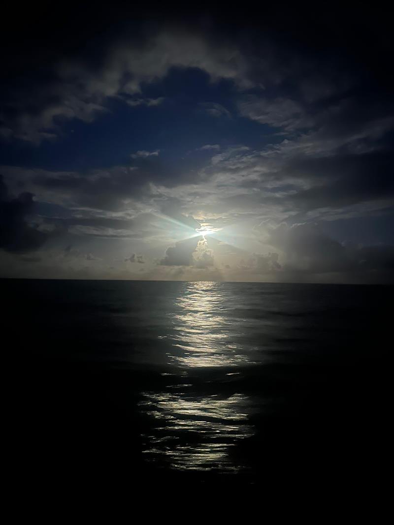 Magical moonlight sky - Melbourne Osaka Cup photo copyright Cyrus Allen taken at Ocean Racing Club of Victoria and featuring the IRC class