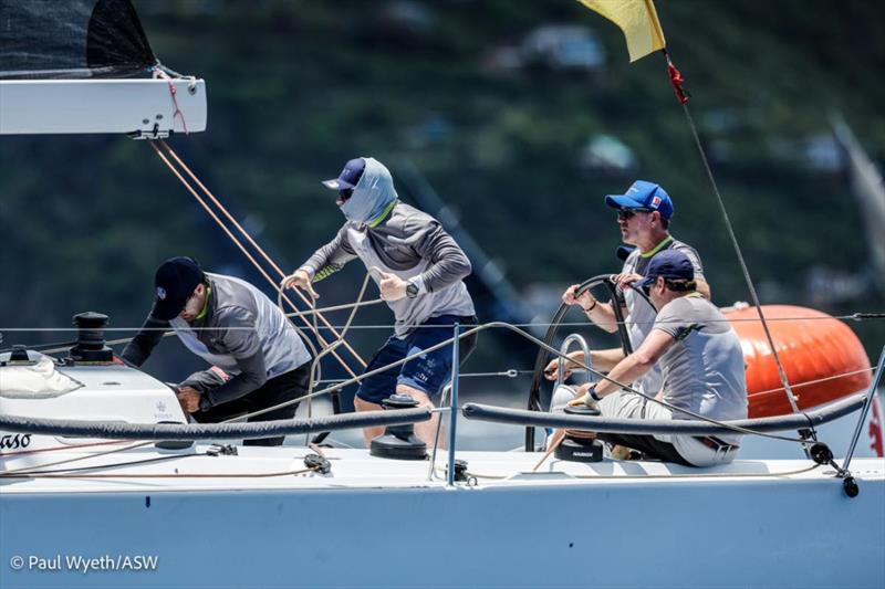 Steve Rigby's chartered J/122 El Ocaso at Antigua Sailing Week - photo © Paul Wyeth / pwpictures.com