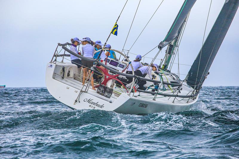Leo Wealth Steering the Course Women's Sailing Festival - photo © Hebe Haven Yacht Club