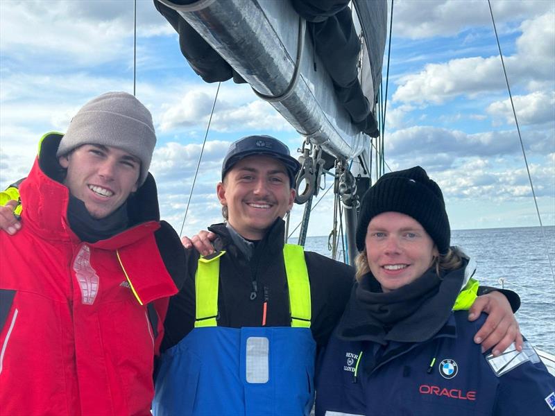 MRV's Youth Superstars (Left to right), Felix Duell, Mats Maertens and Max O'Connell on MRV - 2025 Apollo Bay Race - photo © Damien King