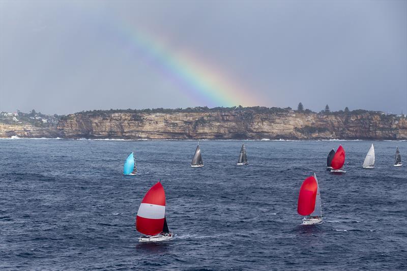 The fleet heading nor'east during the 2018 PONANT Sydney Noumea Yacht Race - photo © CYCA | Andrea Francolini