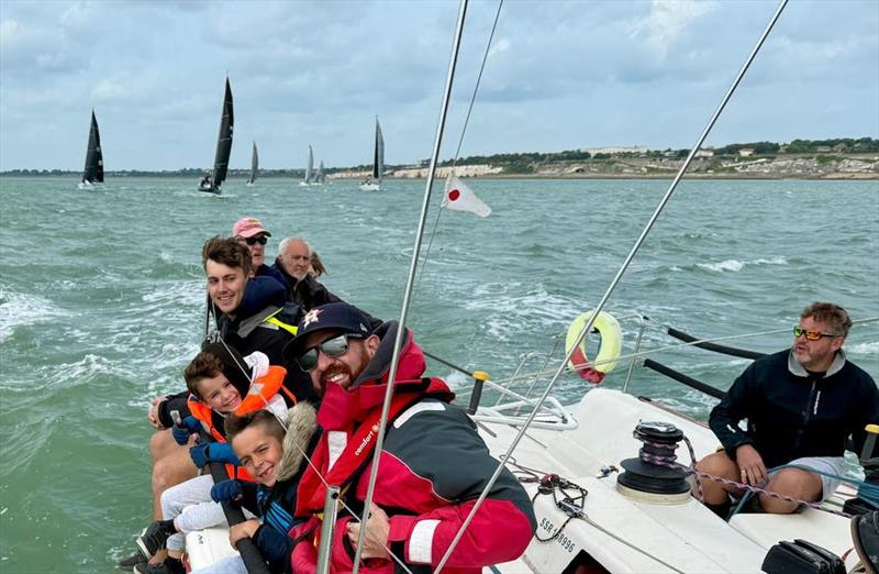 Junior race training aboard 'Assassin' - Spring Series at Royal Temple YC day 4 photo copyright Alex Jackson taken at Royal Temple Yacht Club and featuring the IRC class