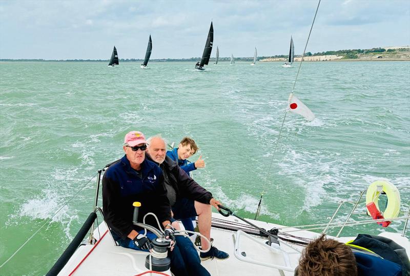 Junior race training aboard 'Assassin' - Spring Series at Royal Temple YC day 4 photo copyright Alex Jackson taken at Royal Temple Yacht Club and featuring the IRC class