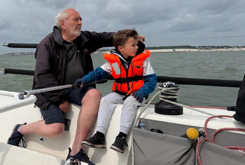 Junior race training aboard 'Assassin' - Spring Series at Royal Temple YC day 4 photo copyright Alex Jackson taken at Royal Temple Yacht Club and featuring the IRC class