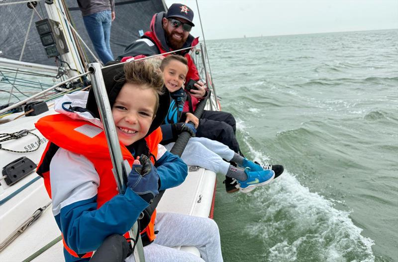 Junior race training aboard 'Assassin' - Spring Series at Royal Temple YC day 4 photo copyright Alex Jackson taken at Royal Temple Yacht Club and featuring the IRC class