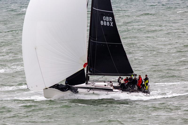 Round the Island Race - passing St Catherine's Point - photo © Martin Augustus / www.sailingimages.co.uk