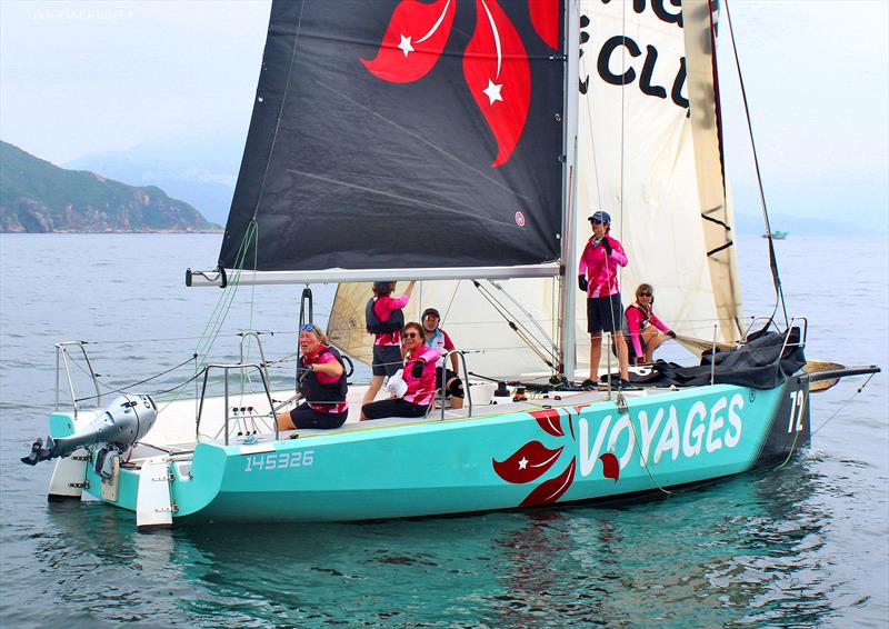 Juliet Ashton on the helm during the Hong Kong Open Ladies'/Girls' Champs Regatta 2025 - photo © HHYC