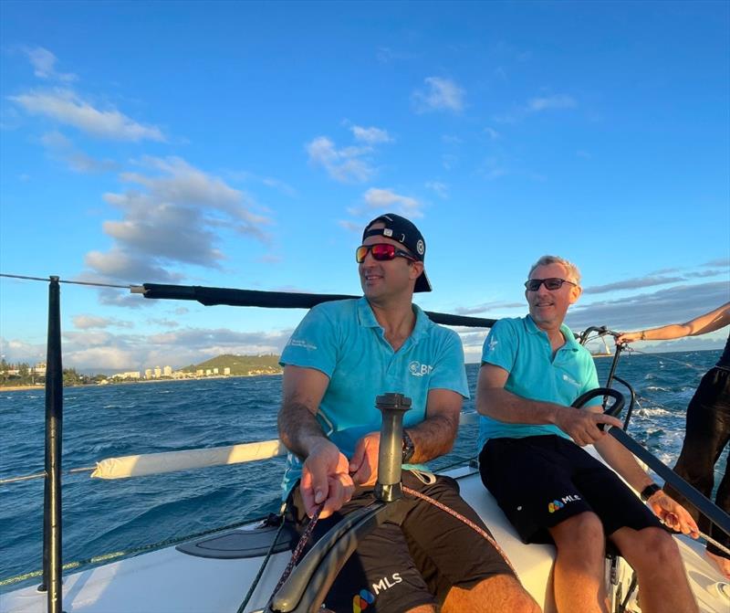 BCN - MY:NET co-skippers Rigal and Quintin sailing in New Caledonia - Rolex Sydney Hobart Yacht Race - photo © BCN - MY:NET