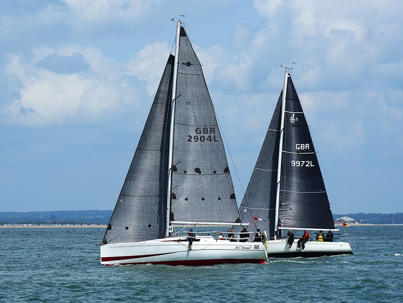 Hot Pursuit during the JOG OneSails Yarmouth Racing Weekend - photo © John Green Cowes / www.instagram.com/solentsailphotography/