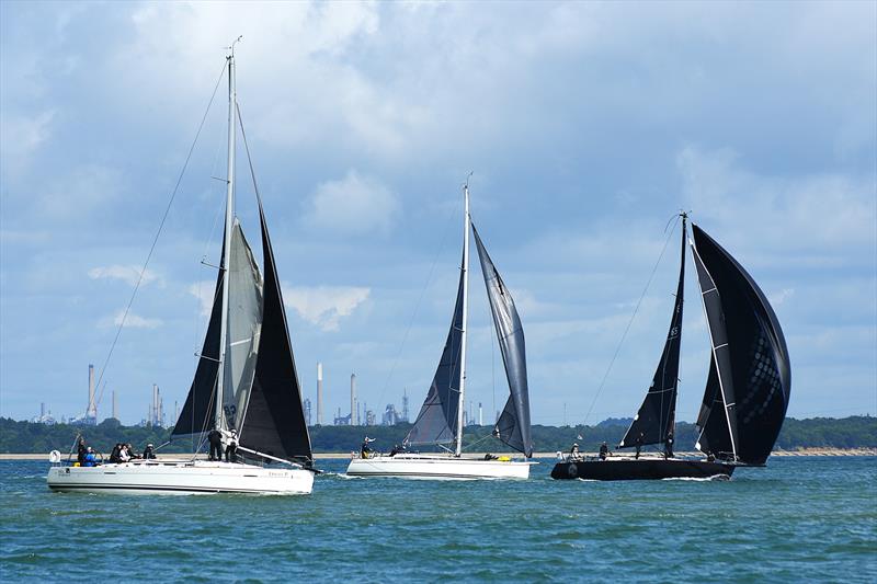 Class 1 during the JOG OneSails Yarmouth Racing Weekend - photo © John Green Cowes / www.instagram.com/solentsailphotography/