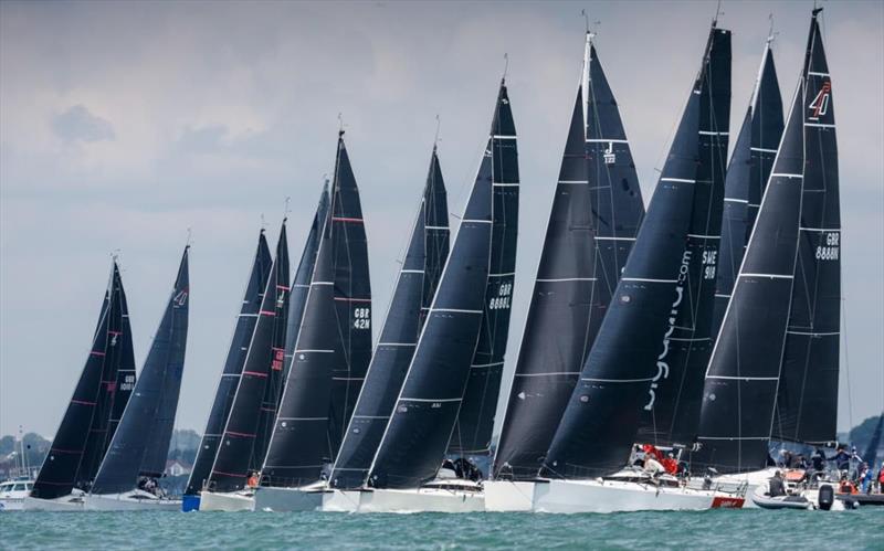 With 73 entries in IRC Two, the Rolex Fastnet Race is set to deliver a striking display photo copyright Paul Wyeth / pwpictures.com taken at Royal Ocean Racing Club and featuring the IRC class