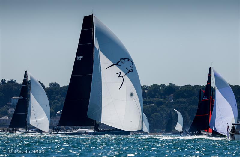 Farr 100 Leopard 3 - 2025 RORC Cowes Dinard St Malo Race - photo © Paul Wyeth / RORC