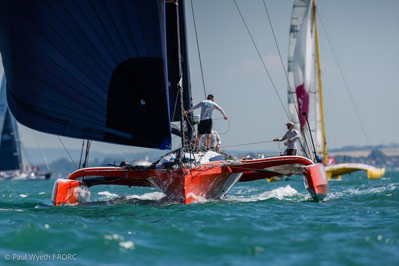 James Holder's Grainger 36 Uno (GBR) - 2025 RORC Cowes Dinard St Malo Race - photo © Paul Wyeth / RORC