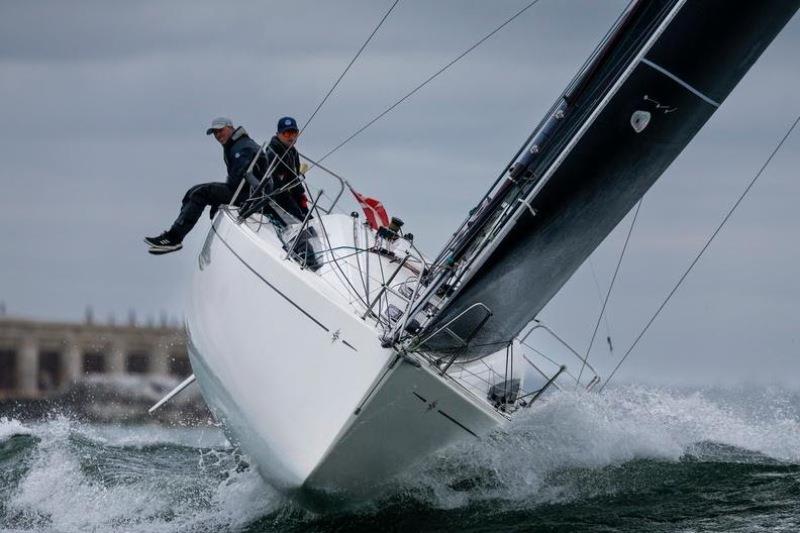 Sun Fast 3200 Cora, raced by Tim Goodhew and Kelvin Matthews - photo © Paul Wyeth