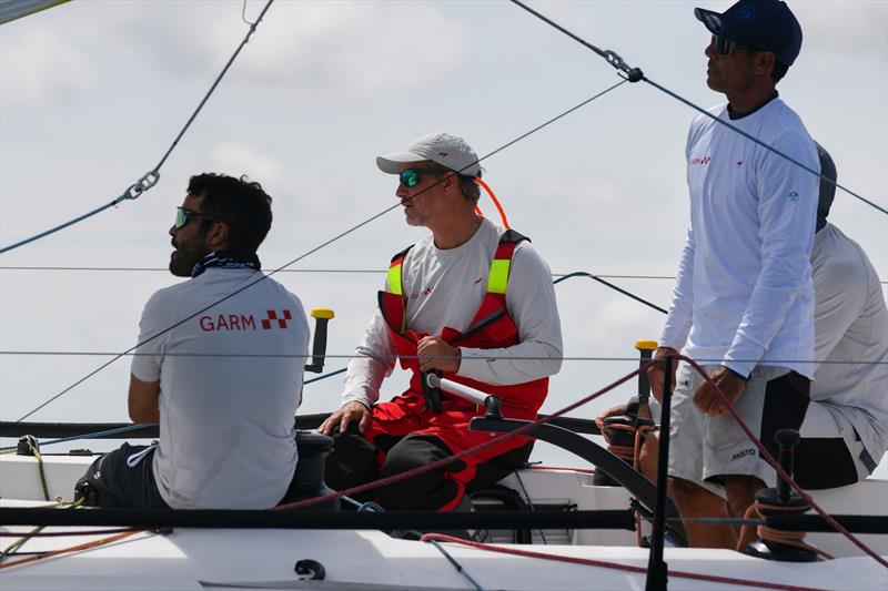 Close concentration on Garm - 2025 Admiral's Cup - photo © Rick Tomlinson / RORC