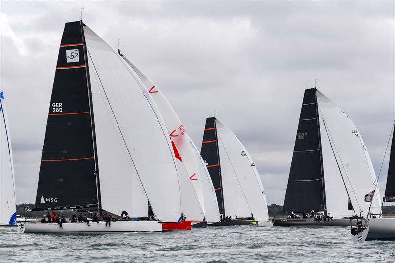 Reaching through the East Solent - 2025 Admiral's Cup - photo © Rick Tomlinson / RORC