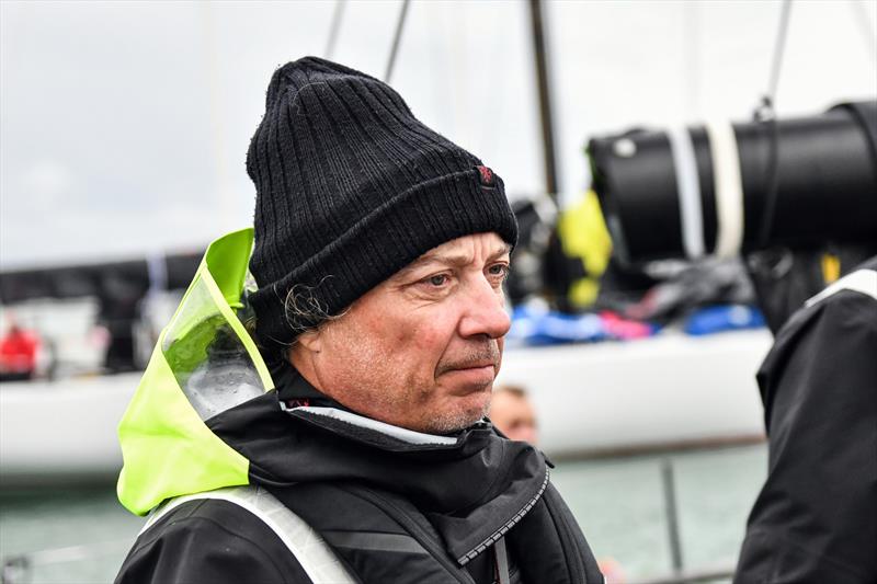 Django WR51 navigator Bruno Zirilli after the RORC Channel Race finish - 2025 Admiral's Cup opener - photo © James Tomlinson / RORC